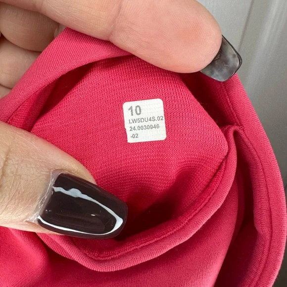 NWT Lululemon Align High-Rise Pant with Pockets 25" Glaze Pink Sz.10 - Picture 7 of 8